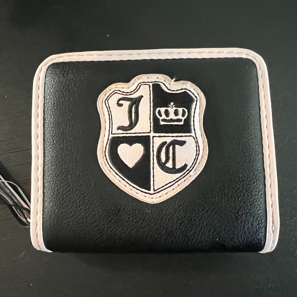 Juicy Couture Cream and Pink Wallet